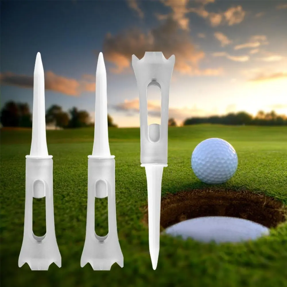 High Quality Golf Tools Golf Training Tool 83MM Quality Plastic Plastic Ball Tee Golf Accessories Golf Tees Rubber Cushion Golf Castles