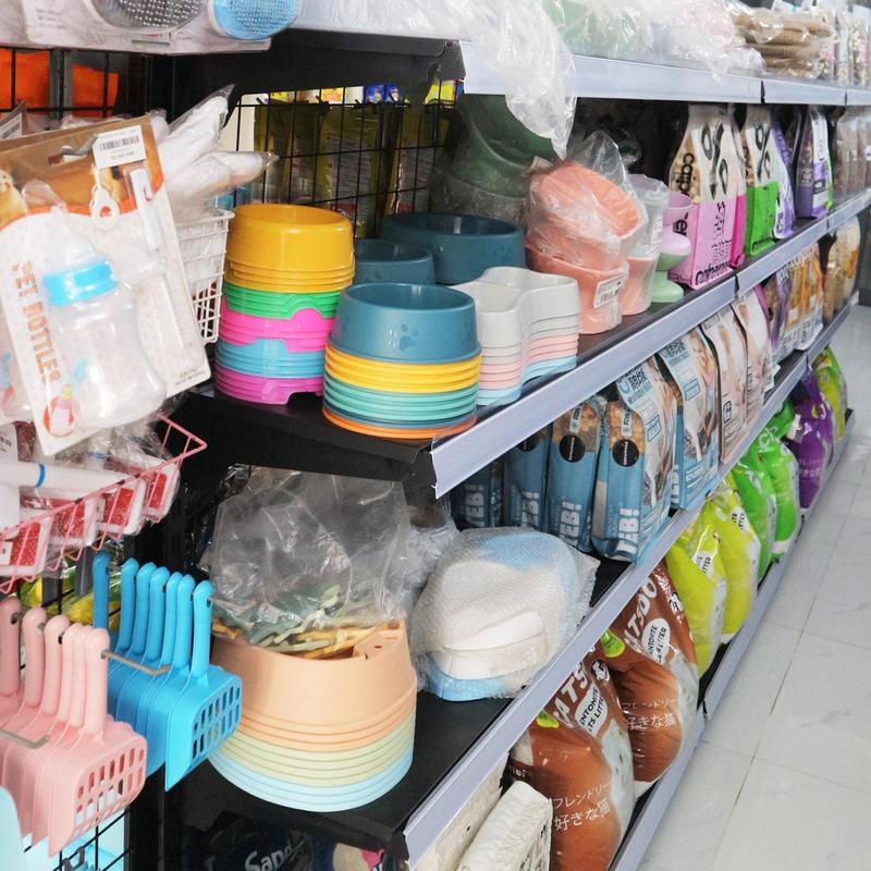 Bát Nhựa Đôi Hình Xương Cho Chó Mèo – Khay Ăn Uống Tiện Lợi, Dễ Vệ Sinh 4
