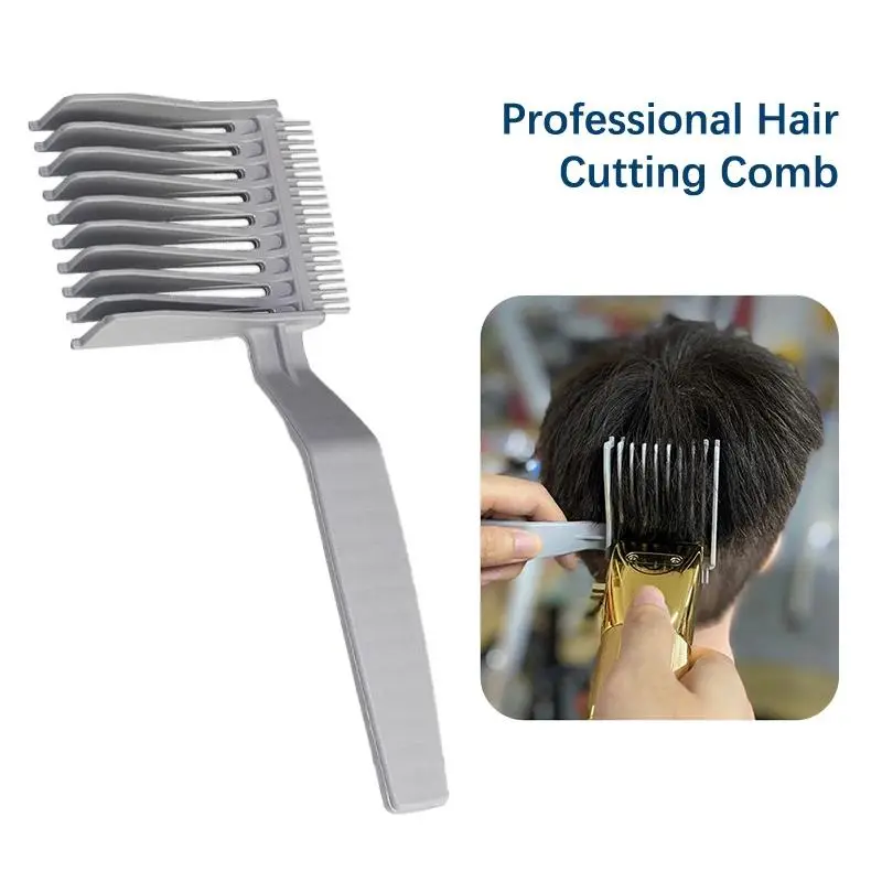Lược Định Vị Cắt Tóc, Tông Đơ Cắt Tóc Chuyên Nghiệp, Lược Đầu Phẳng Pha Trộn, Dụng Cụ Tạo Kiểu Và Làm Tóc Salon