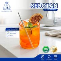 Gambar KING BALANCE Sedotan Stainless lurus / Sedotan Anti Karat Silver Lurus Straw Metal isi 12pcs X09 - SEDOTAN dari King Balance Shop Kab. Tangerang 1 Tokopedia