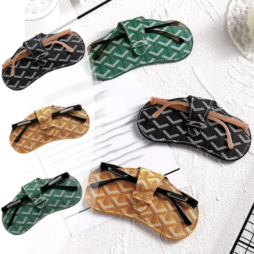Retro Glasses Case Portable Storage Bag Lightweight Sunglasses Bag
