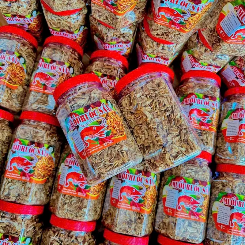 (Mùng 6 Giao) Muối Ruốc Sấy Nguyên Con hủ 200g 2