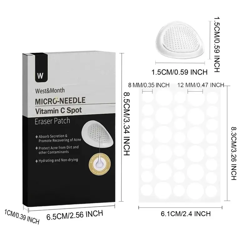 Acne Spot Cover Patch, 72pcs/set Facial Acne Treatment Patch, Face Acne Cover Patch, Skin Care Product 1