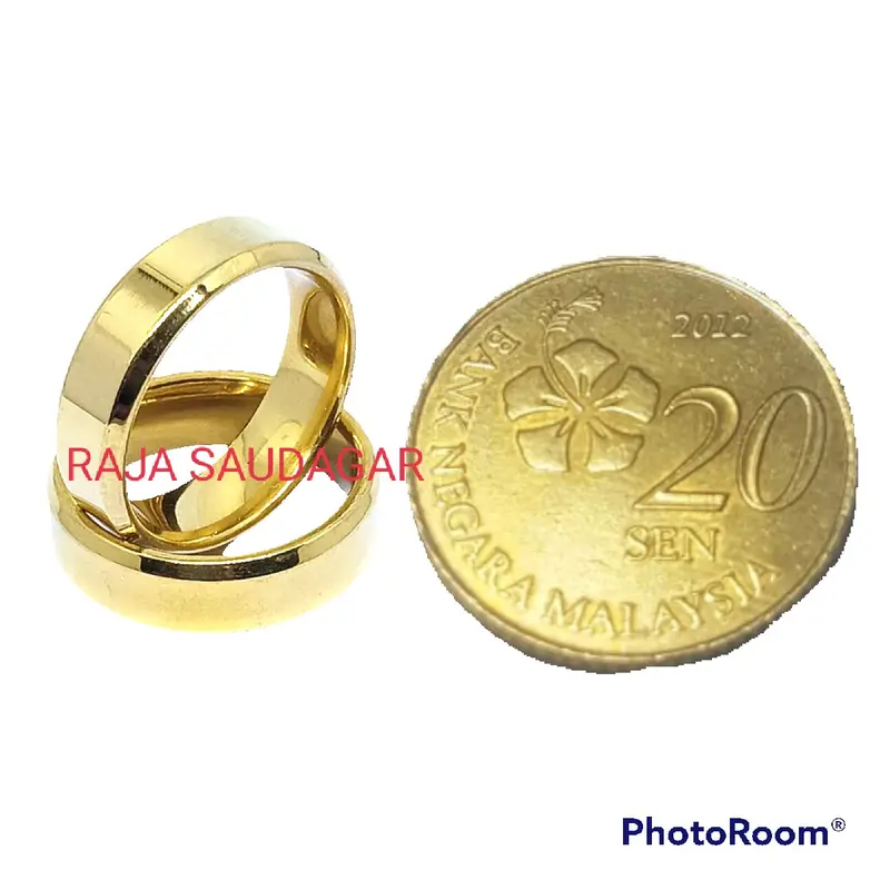 CINCIN COUPLE VIRAL TERBUAT DARI KOIN MALAYSIA ASLI TIDAK MUDA LUNTUR 1