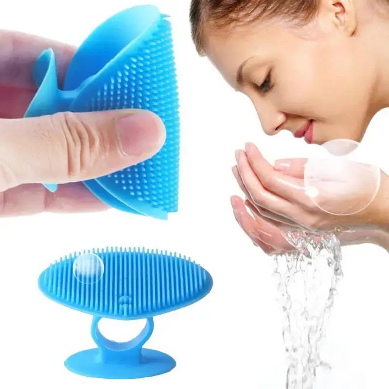Silicone Face Washing Pad, Exfoliating for Face, Blackheads, Facial Cleansing Brush