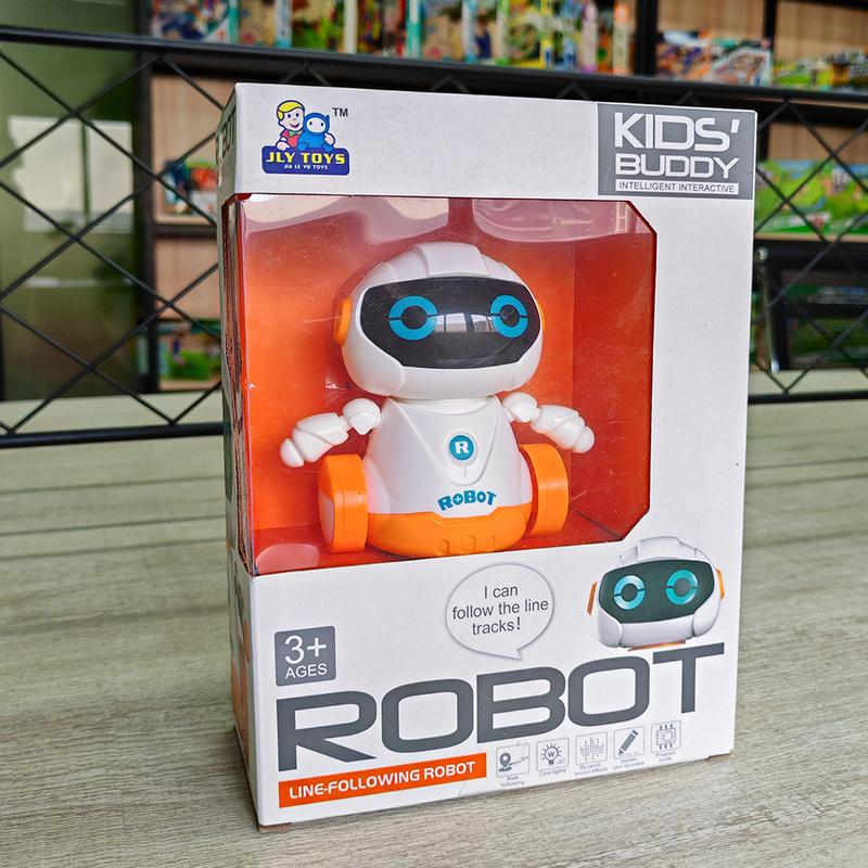 Robot Pintar, Pendidikan Awal Baru, Hantar Kanak-kanak Comel dan Lucu, dengan Kesan Bunyi, Mainan Robot Menulis, dengan Keupayaan Menulis Trek, Sesuai untuk Pendidikan Awal Control Remote Toys 5