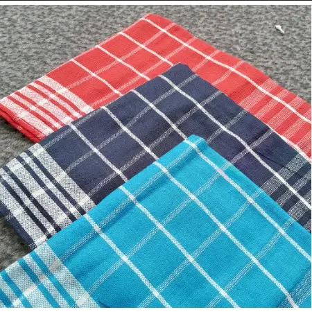 LAP KOTAK WARNA 1LUSIN KAIN LAP TEBAL SERBET DAPUR SERBAGUNA KAIN LAP PIRING / SERBET WARNA 2