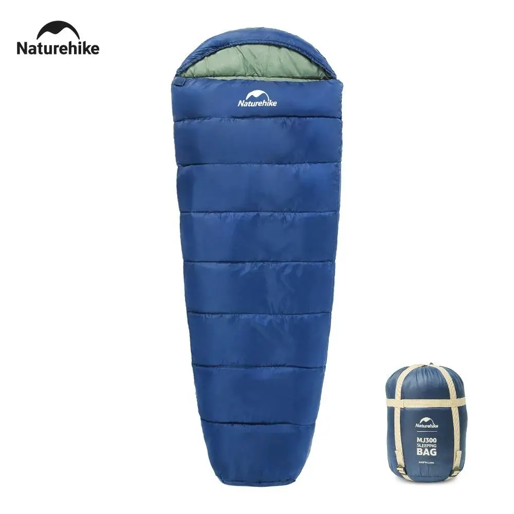 Naturehike Camping Sleeping Bag, Ultralight Waterproof Cotton Mummy, 4 Season Backpacking Sleeping Bags for Outdoor Travel Hiking