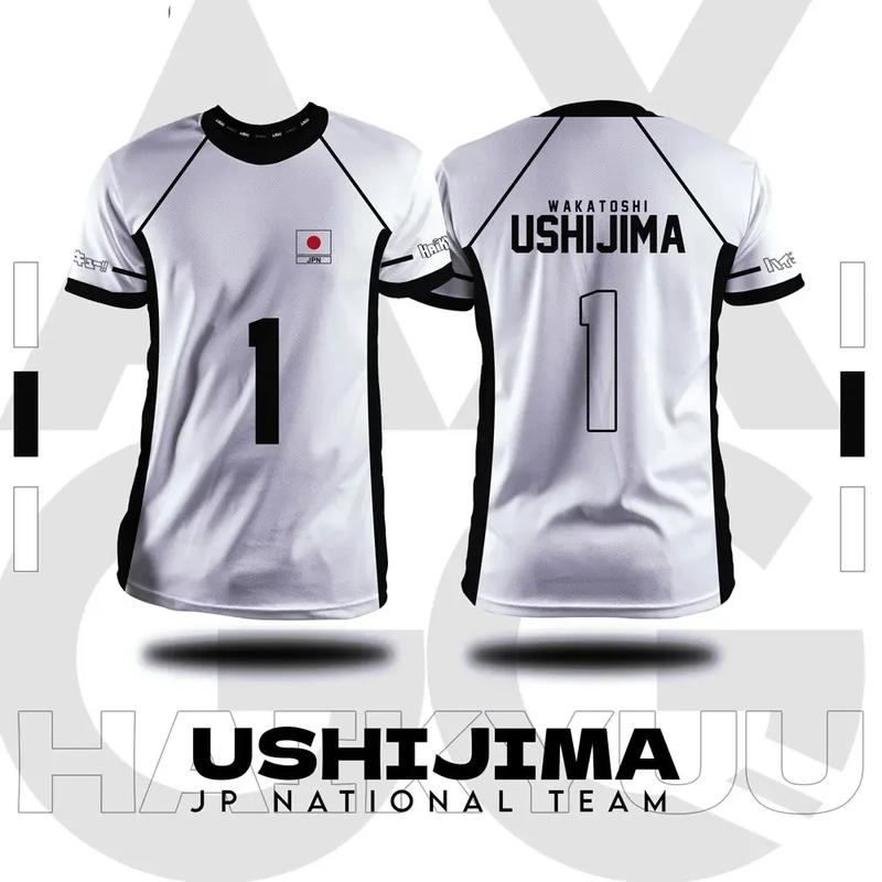 Áo Thun Hoạt Hình Haikyuu Fukurodani, Dành Cho Nam Và Nữ, Áo Sơ Mi ngắn Tay Anime, Ngoại Cỡ, Thời Trang, Thích Hợp Cho Mùa Hè 2
