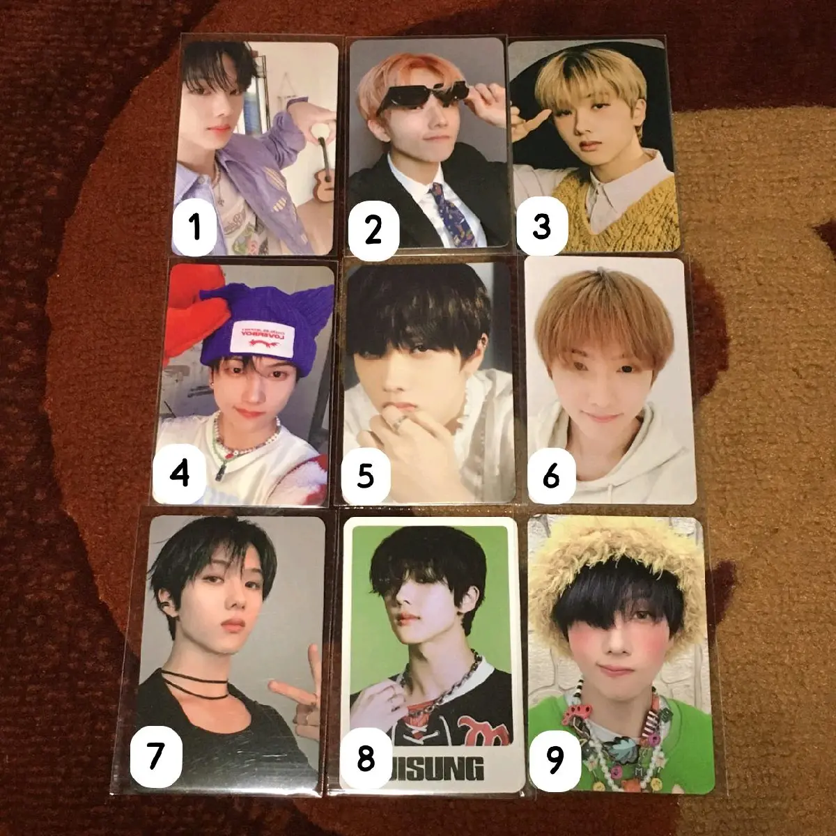 PHOTOCARD JISUNG NCT OFFICIAL