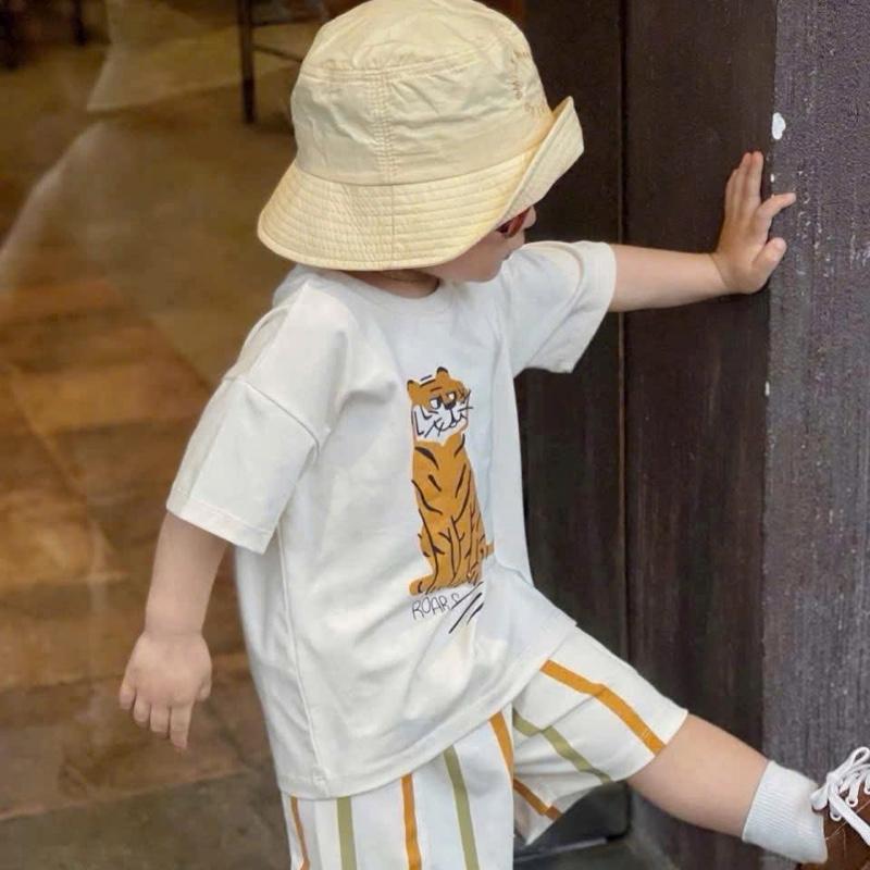 Cái màu bé trai bé gái mặc đều xinhh Chất cotton 4c siêu mát, Đẹp vậy mà rẻ lắm. 3