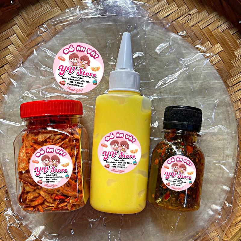 (COMBO MINI 6 MÓN) 100gr bánh tráng phơi sương  Ăn Vặt 4