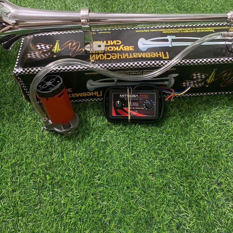 Combo kèn điện sinh hơi Mitsuba 25 bài và Nhái 3pro 12 bài điện 12v và 24v - Phụ Kiện