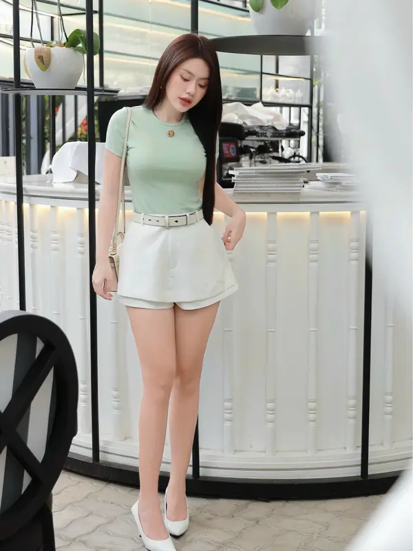 Quần giả váy cách điệu 3 màu cơ bản - Khánh An Clothing Nữ 2