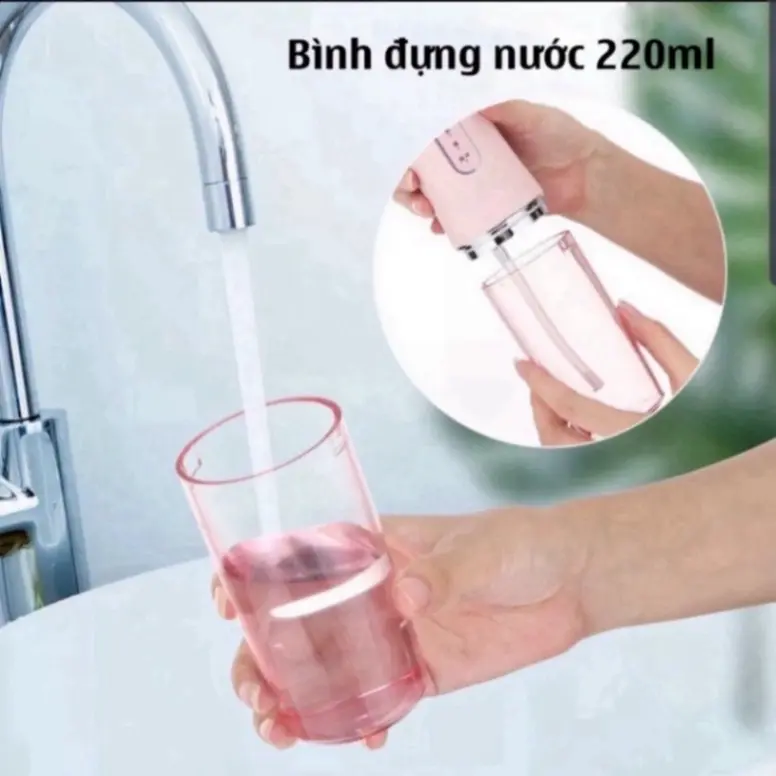 Máy Tăm Nước Cầm Tay Oral Irrigator - Tăm Nước Vệ Sinh Răng Miệng Hàng Chính Hãng Tiện Dụng Cho Gia Đình 4