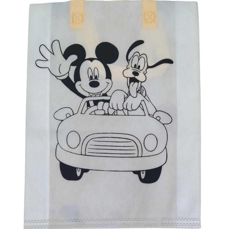 Tas Goodiebag / spundbond mewarnai 30x40cm Wanita Belanja 8
