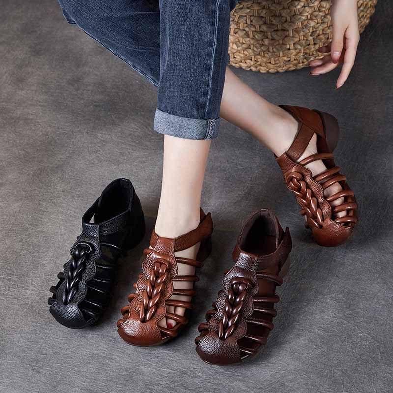 Sand DK17 new 2025 quai dán đế thấp - Giày Sandal DK17 quai dán đế thấp 0