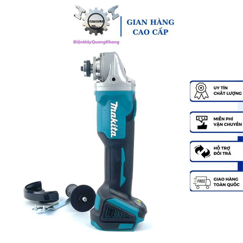 Thân máy mài pin Makita động cơ không chổi than lõi đồng sử dụng chân pin phổ thông M21