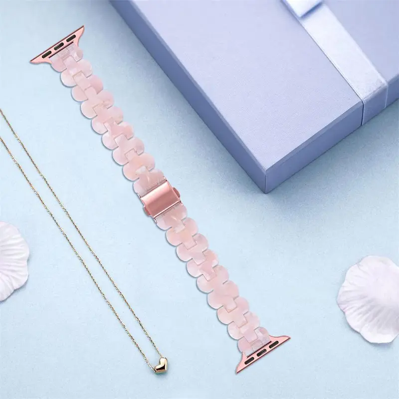 GIROUETTE Fashion Watch Band (Band Only), Stylish Watch Band for Women, Replacement Watch Band for Apple Watch Series 9 8 7 6 5 4 3 2 1 SE SE2 2