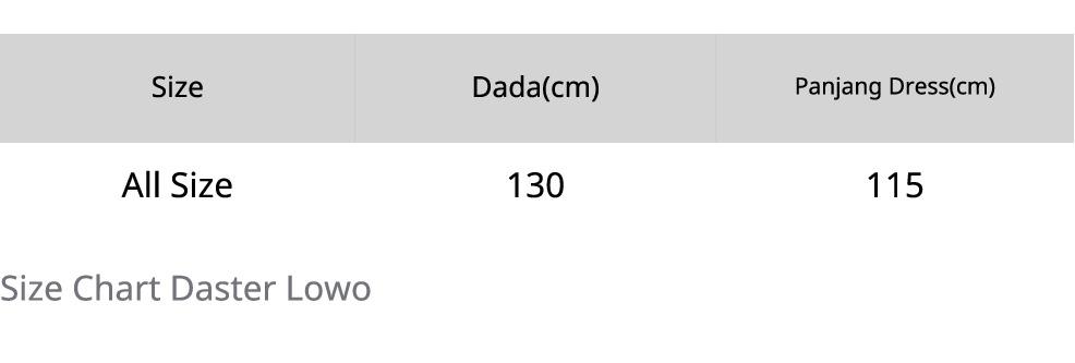 Luvema Daster Lowo Rayon Busui Resleting Citra