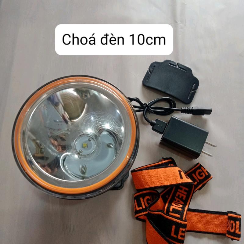 Đèn đội đầu HL-8 pin trâu kháng nước choá 10cm . 2