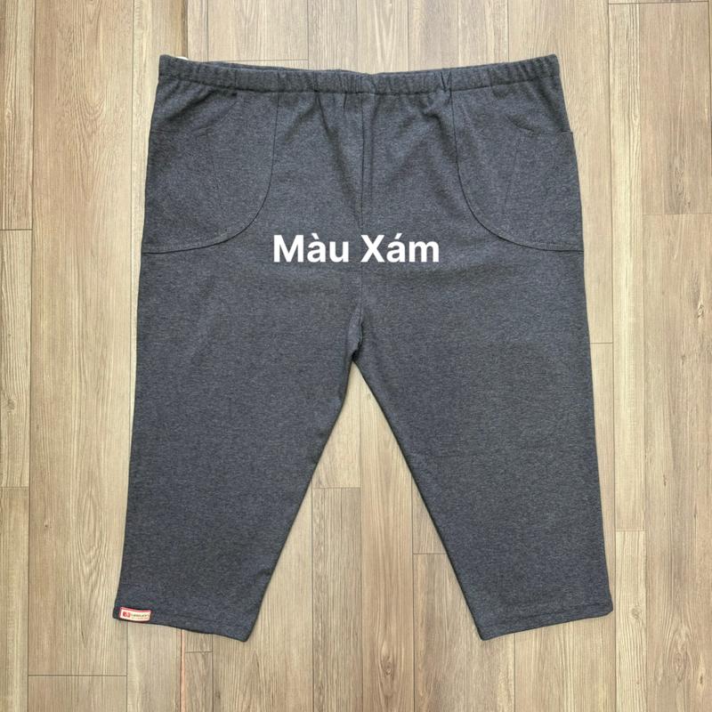 Product Introduction of Quần bầu lửng thun cotton loại 1 có size từ 40 tới 100kg co dãn thoải mái chiều dài qua gối có dây thun chỉnh nhà HANNA 36