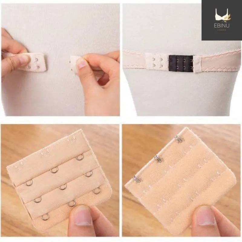 ￼Đai mở rộng nối dài dây áo ngực 2/ 3/ 4 hàng khóa cài thời trang tiện lợi [ BẦU NHÀ LIIN]