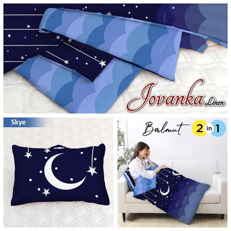 Jovanka Two In One BALMUT Bantal Selimut Ukuran 150x220 5