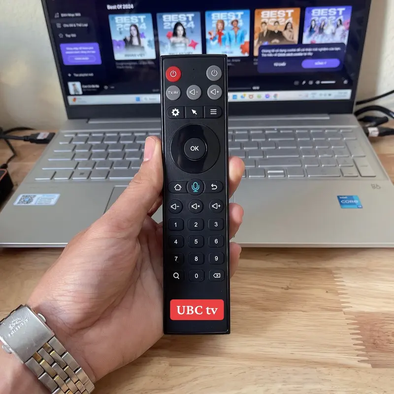 Remote điều khiển Tivi UBC giọng nói đa năng 1