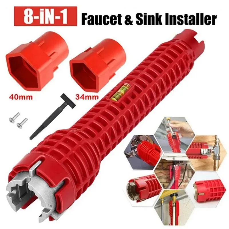 Cờ lê đa năng vặn dây cấp nước Dụng cụ tháo lắp vòi nước