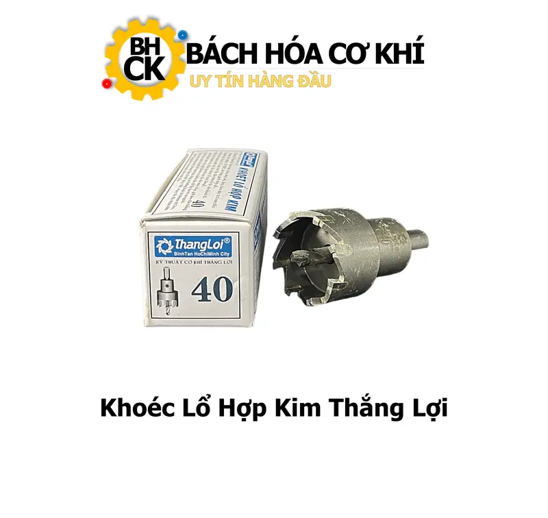 Khoét Lổ Hợp Kim Thắng Lợi, Hàng Chính Hãng Công Ty, Nhiều Kích Cỡ 12-50mm 0
