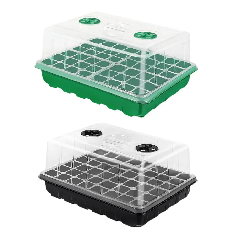 Seed Starter Tray Seed Sprouting Tray 48 Holes Sturdy Growing Tray Plant Starting Tray for Hydroponic Growing Microgreens