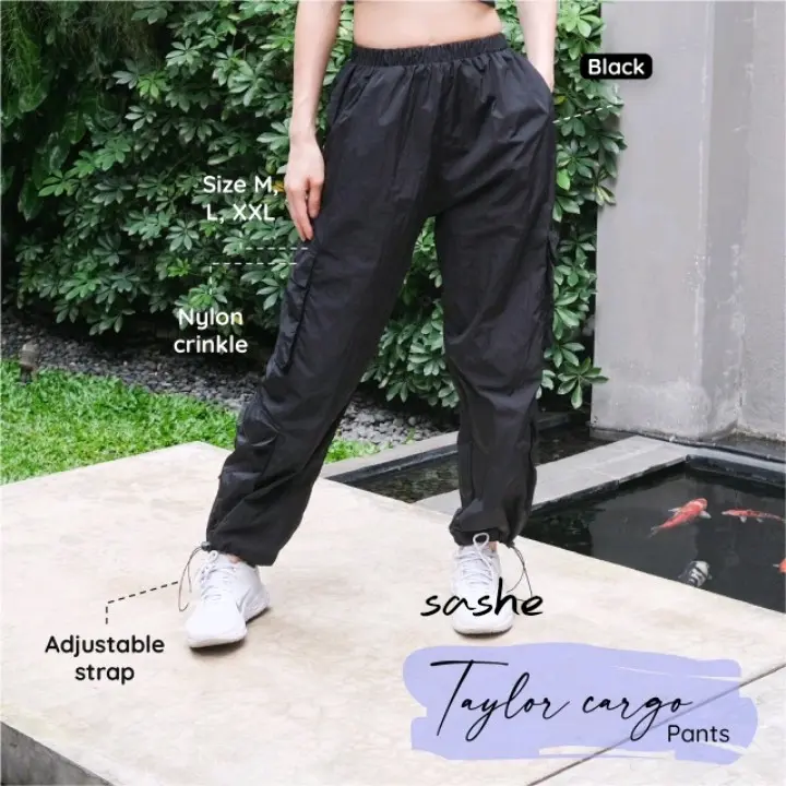 Taylor Cargo Olahraga Wanita Senam Jogger Outdoor Indoor 8