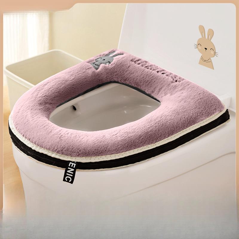 Product Introduction of Bọc Bồn Cầu, Thích Hợp Cho Tất Cả Các Mùa, Bọc Bồn Cầu Đệm Bệ Ngồi Bồn Cầu, Dùng Cho Bệ Ngồi Bồn Cầu Gia Đình Toilet 5