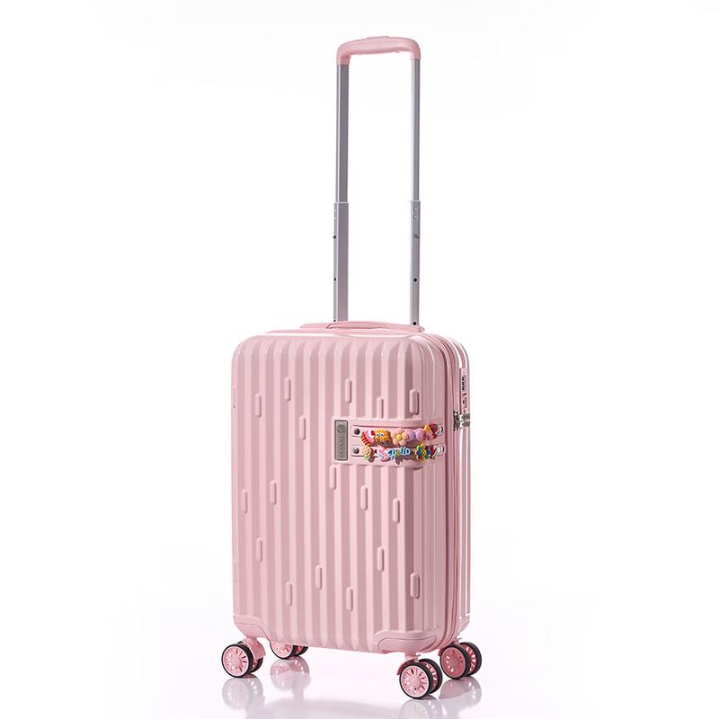 Vali Thời Trang - Larita CharmX LK01_20 S, Thiết kế đính charm trẻ trung độc đáo, Chất liệu nhựa PC/ABS cao cấp, chịu mọi va đập, hạn chế trầy xước - Khoá số TSA - Miễn phí bảo hành trọn đời