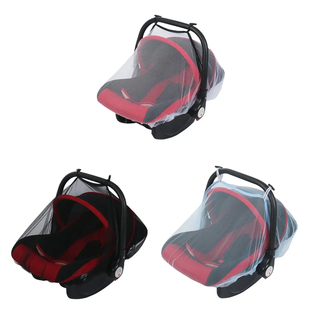 Baby Carseat Mosquitoes Net for InsectProof Baby SafetySeat Mesh Net AntiBug Netting for Carrycots Infant Travel Gear