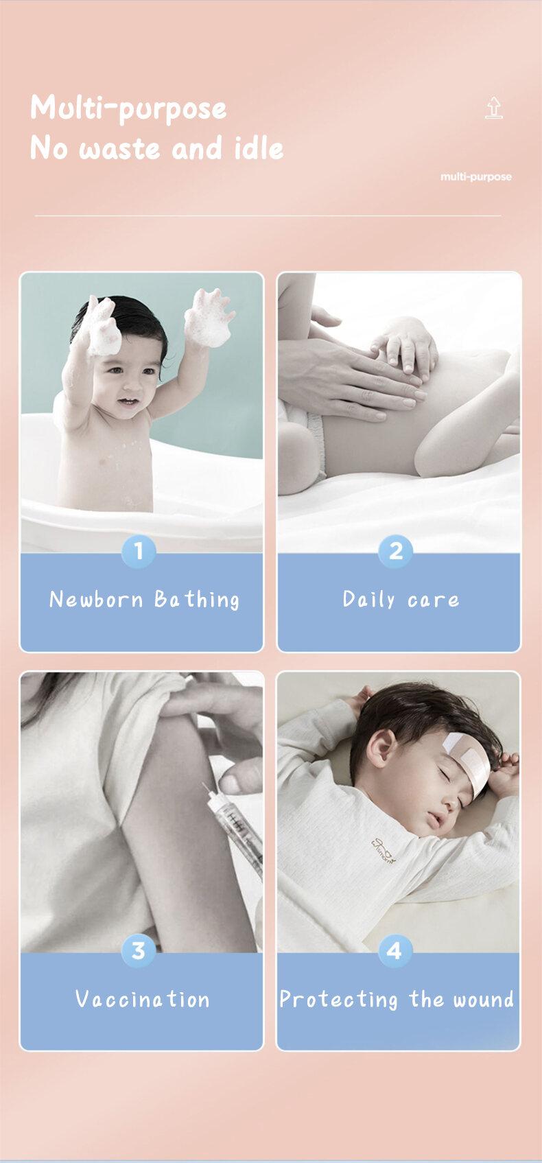 Product Introduction of Baby Navel Sticker for Sterile Dressing - Breathable & Waterproof Umbilica Cord Protection for Newborns Healthcare Aid 12