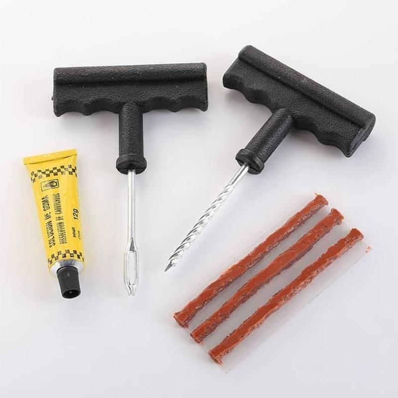 Tyre Repair Kit Set Tambal Anti Ban Mobil Motor Tubeless Bocor Kempes 3