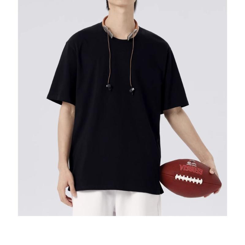 Product Introduction of เสื้อยืดแขนสั้น ลายเกาหลี ลายดาว cmdx056 สำหรับผู้ชายและผู้หญิง ดีไซน์ลายทางและตัวอักษร ทรงหลวม พิมพ์ลายสกรีน เหมาะสำหรับฤดูร้อนและฤดูใบไม้ผลิ 6