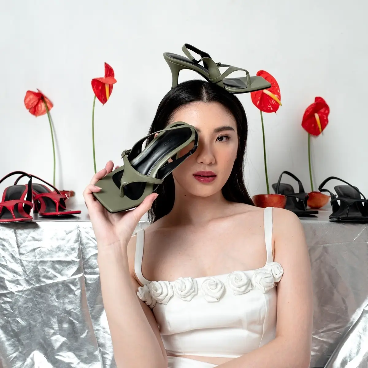 Solane x Agnes Aurellia - Soja Heels