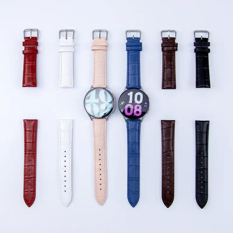 Dây đeo đồng Đồng Hồ, Dây da, Kích thước phổ thông (12mm, 14mm, 16mm, 18mm, 20mm, 22mm, 24mm), Khóa ghim thép, Chất lượng cao, Thắt lưng đeo tay, Vòng đeo tay 2