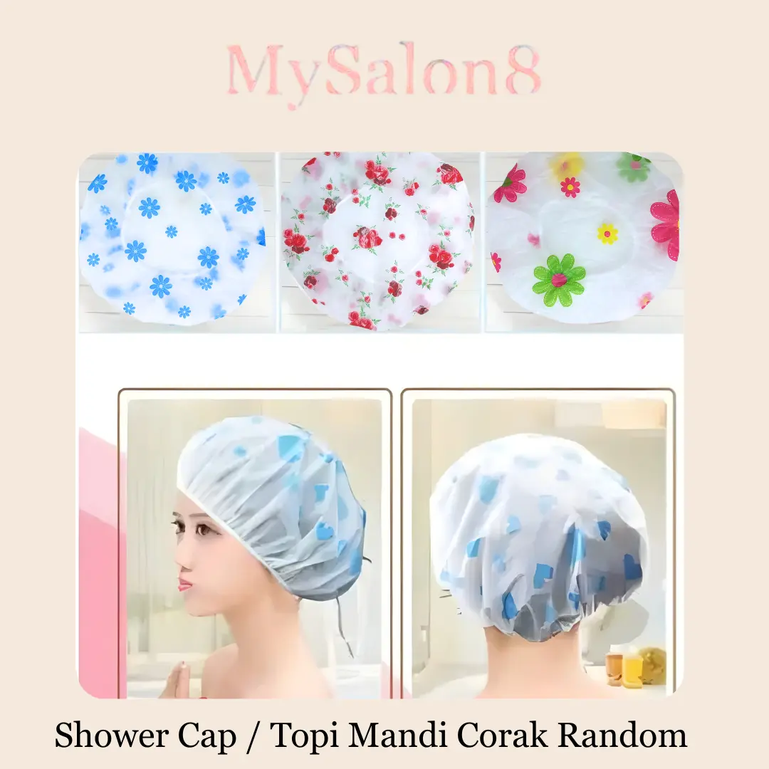 Shower Cap / Topi Mandi Corak