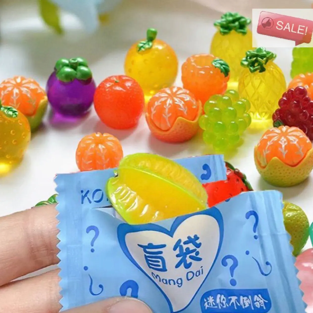 30 túi mù mi ni  trái cây , nước ngọt,rượu phát sáng
