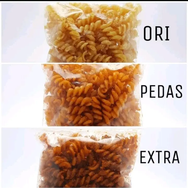 Makaroni Kriwil 5pcs Mix Rasa 2