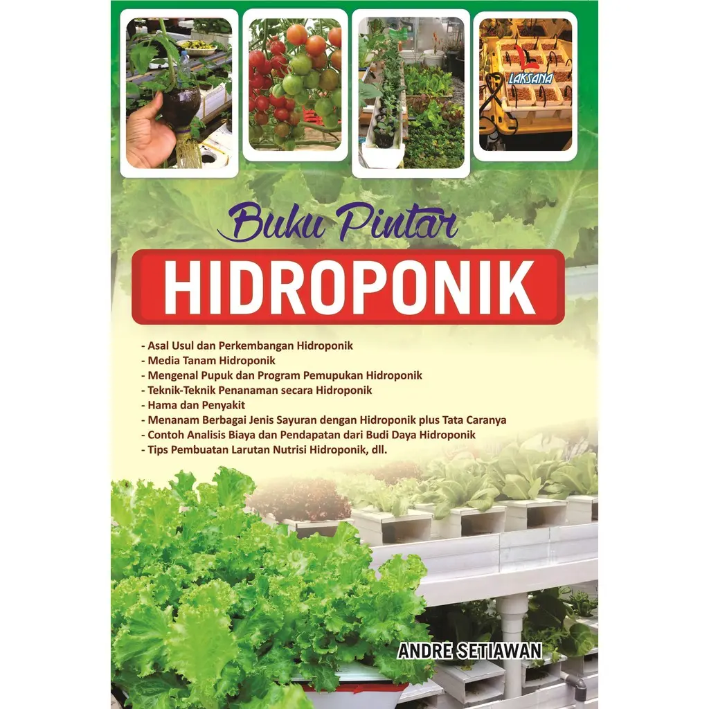 Buku Pintar Hidroponik - LAKSANA