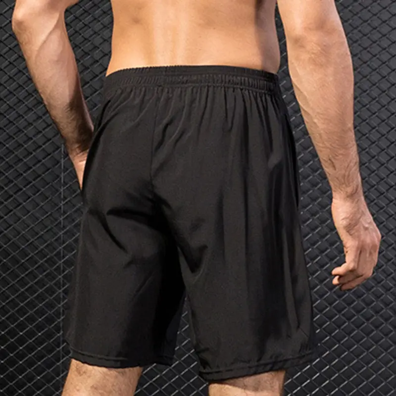 Men's Summer Beach Shorts Lightweight Elastic Waist Drawstring Casual Shorts with Pocket 2