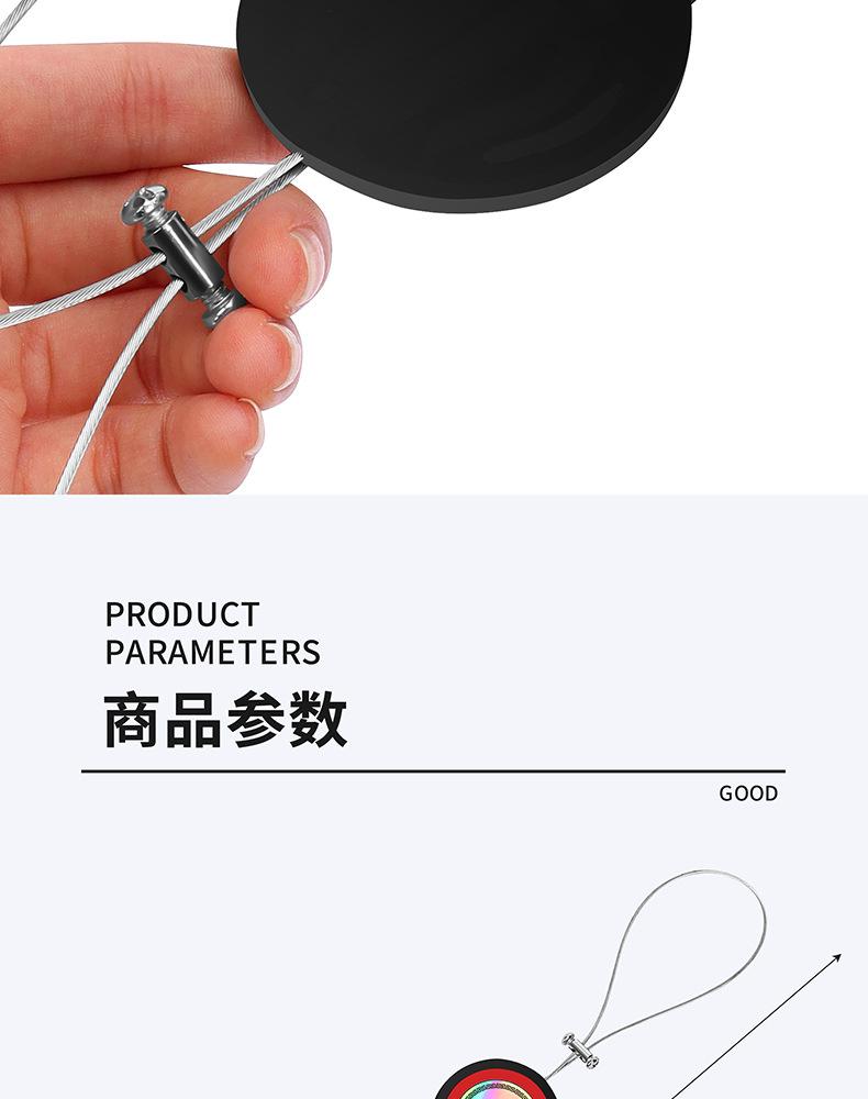 Product Introduction of Car Electrostatic Mop Anti-Static Grounding Strip Wear-Resistant Car Destatic Car Electrostatic Release Laser Flame 9