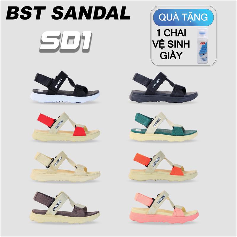 Dép Sandal Nam Nữ SYNDER SD1 - Dép đẹp, nhẹ, thoáng mát [Full Màu, Size 36-44, Tặng chai vệ sinh]