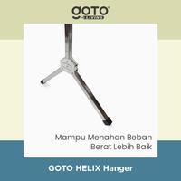 Gambar (Best Offer) Goto [COD] Helix Tiang Jemuran Baju Besi Lipat Hanger Pakaian Portable dari Goto Living Kota Tangerang 5 Tokopedia