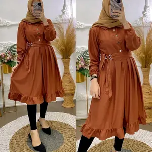 Tunik Wanita / Voxy premium / Tunik Wanita Terbaru / Tunik Polos / Free belt